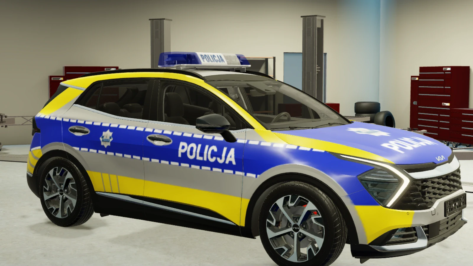 Kia Sportage Policja