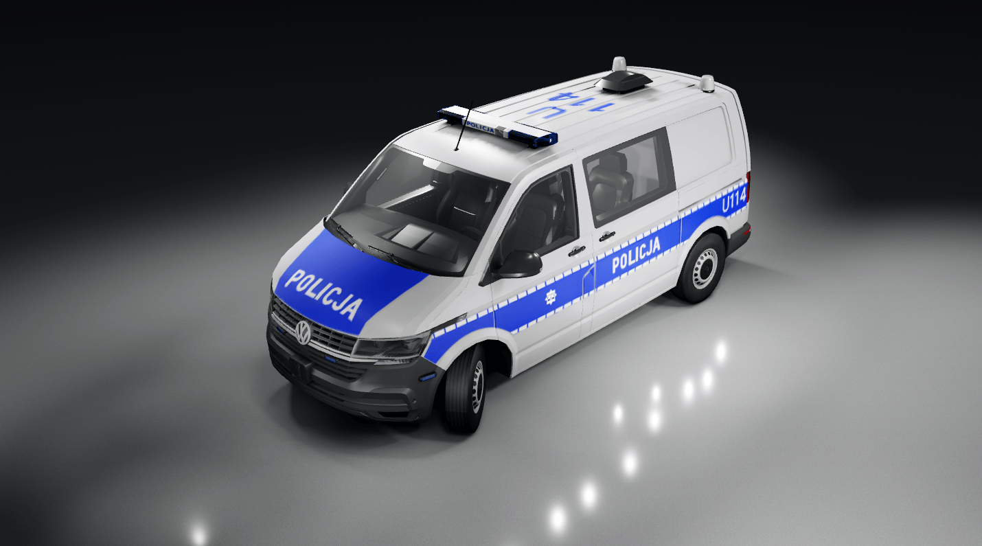 Volkswagen Transporter 6.1 Radiowóz 