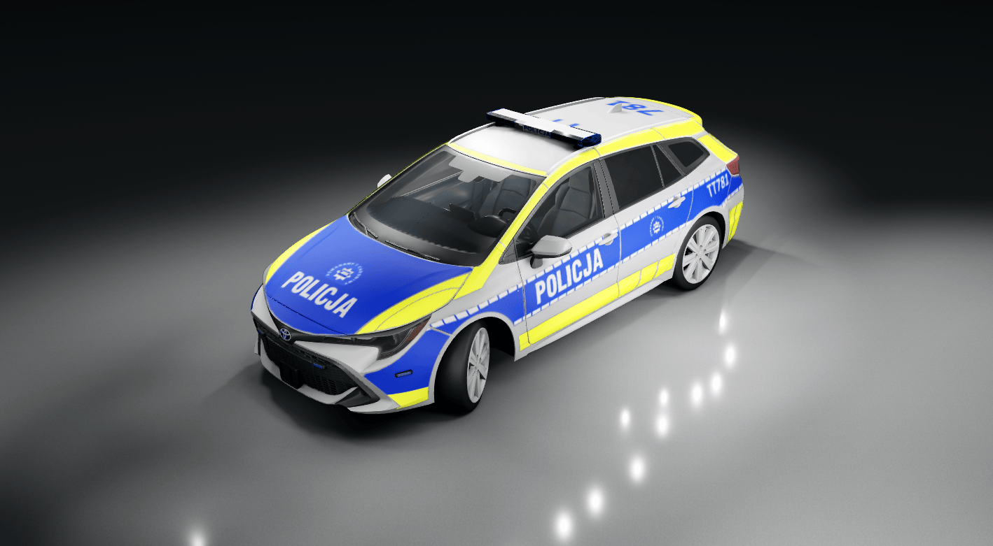 Toyota Corolla Radiowóz