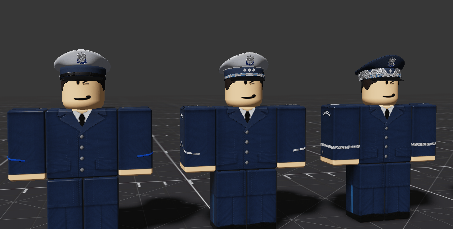 Policja Polska, mundury galowe, 2025